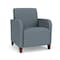 Lesro Siena Lounge Reception Guest Chair, 27 in W 29.5 in L 32.5 in H SN1101 - alternate 1